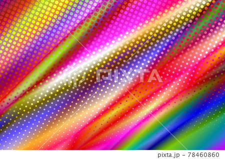 Futuristic abstract colorful geometric background. Creative illustration in halftone style with rainbow gradient. Pattern for wallpaper, web page, banner. 78460860