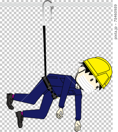 Worker fall 78460989