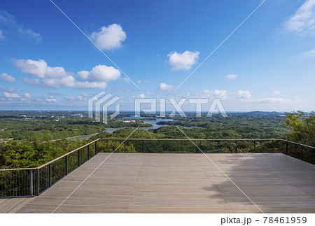 英虞湾絶景テラス　志摩横山展望台　伊勢志摩国立公園　英虞湾の風景　 78461959