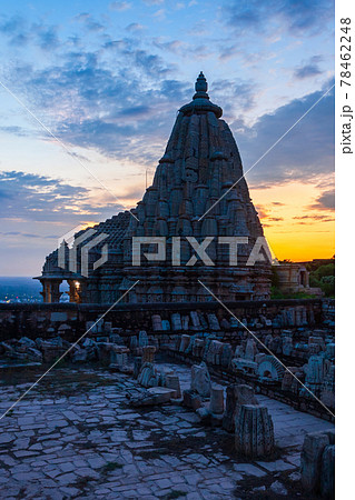 Chittor Fort in Chittorgarh, India Chittor Fort in Chittorgarh, India 78462248