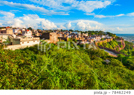 Chittor Fort in Chittorgarh, India Chittor Fort in Chittorgarh, India 78462249