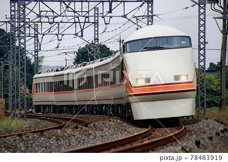 蘇ったオリジナル塗装…デビューカラーリングを纏い日光路へ『特急スペーシア』原色復活車 78463919