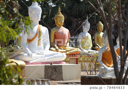 Sculpture, architecture and symbols of Buddhism, Thailand 78464833