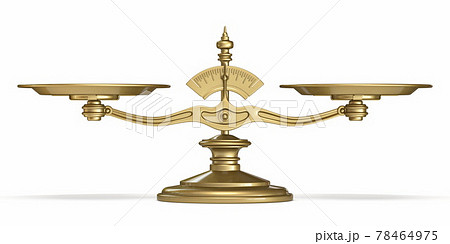 Golden scales 3D Golden scales 3D 78464975