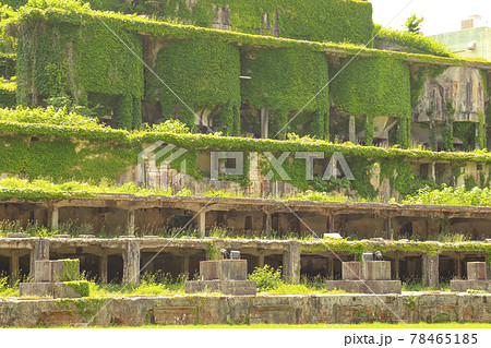 【世界文化遺産候補地 佐渡相川】佐渡鉱山 北沢地区施設群 北沢浮遊選鉱場跡 78465185
