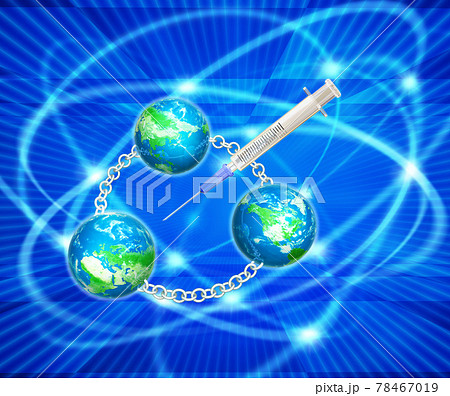 全世界でワクチン接種 78467019