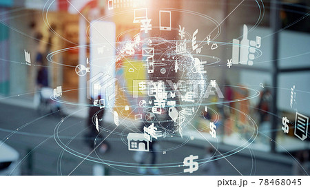 店舗とネットワーク RaaS ラース Retail as a Service 店舗とネットワーク RaaS ラース Retail as a Service 78468045