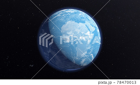 地球CG アフリカ大陸  perming3DCG イラスト素材 地球CG アフリカ大陸  perming3DCG イラスト素材 78470013