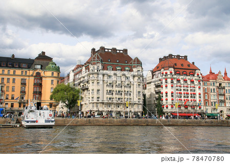 スウェーデン ストックホルム ニブロ湾の風景 スウェーデン ストックホルム ニブロ湾の風景 78470780