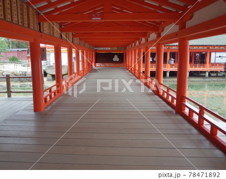 東回廊_厳島神社 東回廊_厳島神社 78471892