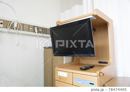 病室のテレビ 78474405