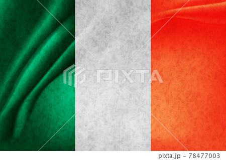 アイルランド　 国旗　和紙　背景