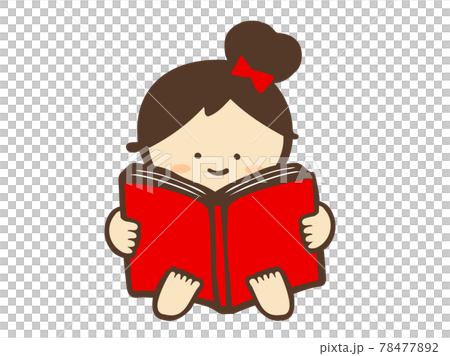 可愛閱讀童書/手寫插畫素材 78477892