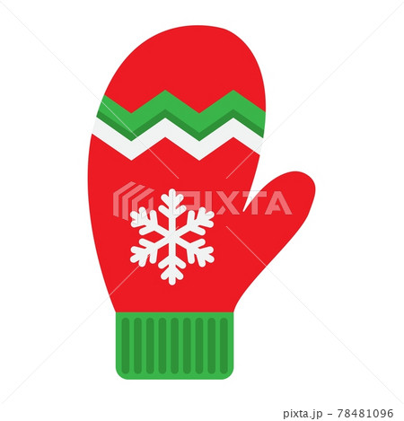 Mitten flat icon, New year and Christmas, xmas Mitten flat icon, New year and Christmas, xmas 78481096