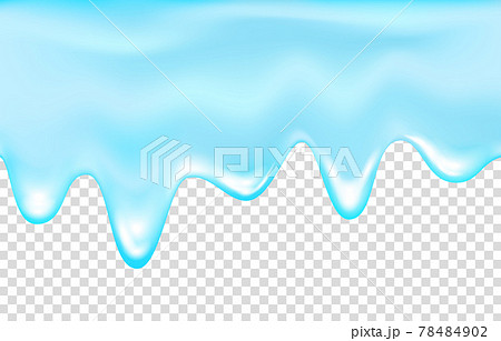 Dripping water isolated on transparent background. Dripping water isolated on transparent background. 78484902