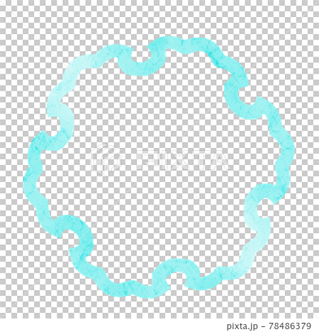 Snow ring photo frame light blue Snow ring photo frame light blue 78486379
