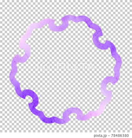 Snow ring photo frame purple Snow ring photo frame purple 78486380