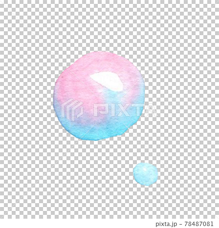 海の泡のイラスト 78487081