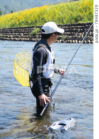 鮎の友釣り 鮎の友釣り 78487329