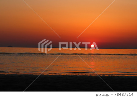 香川県三豊市 父母ヶ浜からの風景 香川県三豊市 父母ヶ浜からの風景 78487514