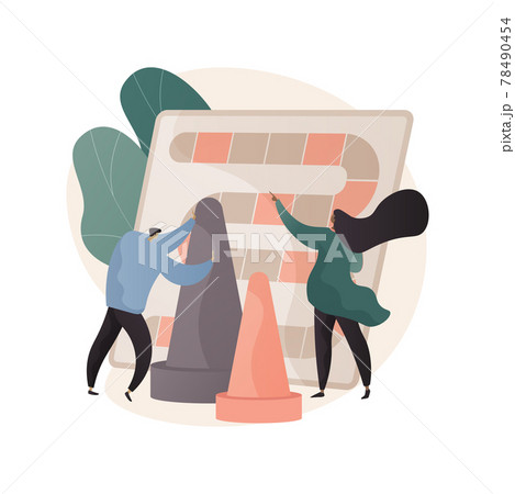 Board games abstract concept vector illustration. Board games abstract concept vector illustration. 78490454