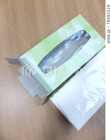 節約♪外箱なしのティッシュペーパー 78491529