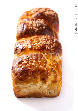 Braided brioche bread 78492018