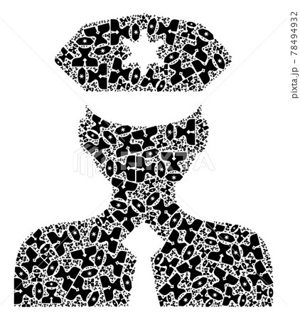 Police Officer Recursive Mosaic of Police Officer Items Police Officer Recursive Mosaic of Police Officer Items 78494932