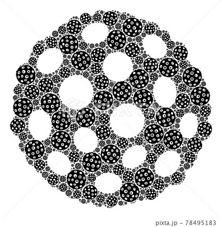 Bacterium Spore Recursion Mosaic of Bacterium Spore Icons 78495183