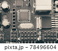 半導体の白黒写真 78496604