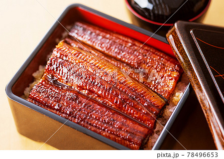 うなぎ　うな重　ウナギ　鰻重　鰻 78496653