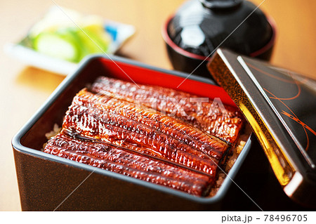 うなぎ　うな重　ウナギ　鰻重　鰻 78496705