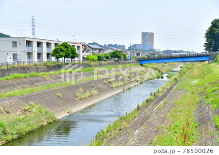 東中野橋/大栗川 方面を望む(東京都八王子市)【2021.6】 東中野橋/大栗川 方面を望む(東京都八王子市)【2021.6】 78500026