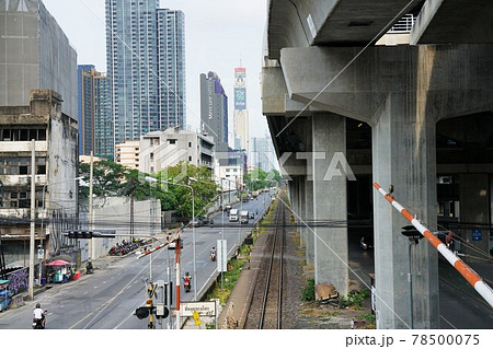 SRT Asok Rail Station in Bangkok(タイ国有鉄道アソーク駅) SRT Asok Rail Station in Bangkok(タイ国有鉄道アソーク駅) 78500075