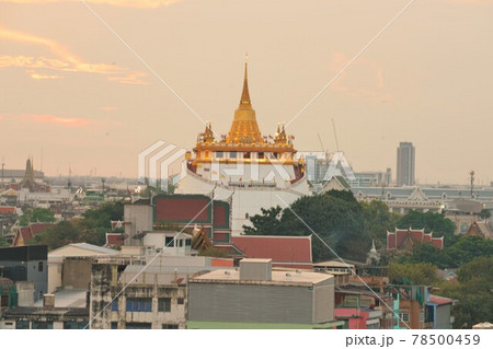 The Golden Mount Temple, Wat Saket, in Bangkok 78500459