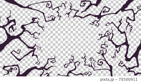 ハロウィンの木　コピースペース 78500911