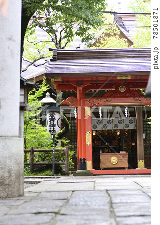 愛宕神社 丹塗りの門 愛宕神社 丹塗りの門 78501871