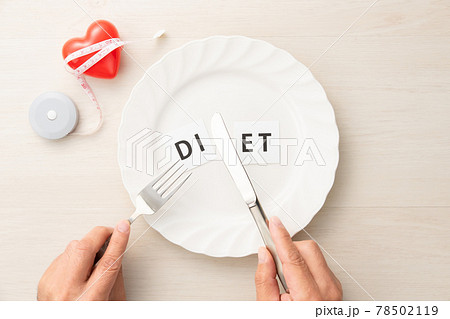 ダイエットのイメージ DIET ダイエットのイメージ DIET 78502119