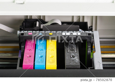 An ink cartridge or inkjet cartridge is a component of an inkjet printer that contains the ink four color An ink cartridge or inkjet cartridge is a component of an inkjet printer that contains the ink four color 78502870