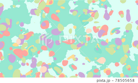 Colorful spots, splashes of paint. Vector abstract background. 78505658