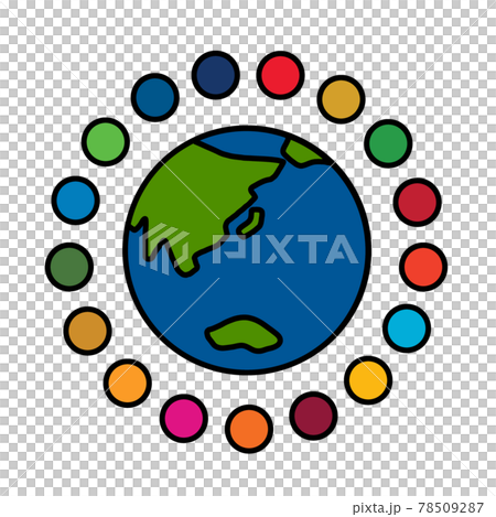 地球與永續發展目標的例證 永續發展目標 78509287