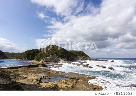 潮騒の海、十月の日本海風景-3 78511652