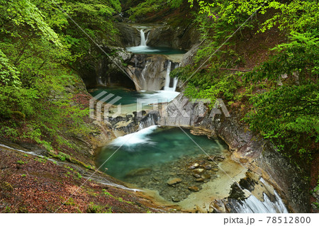 七ツ釜五段の滝 七ツ釜五段の滝 78512800
