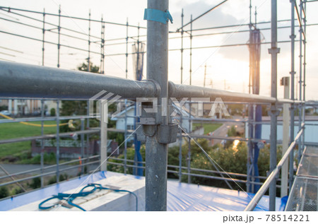 建設現場 足場 建設現場 足場 78514221