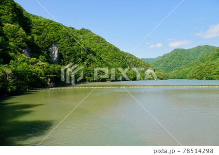 山奥の湖、静内調整池・静内ダム 78514298