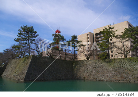 福井城跡と福井県庁 78514334