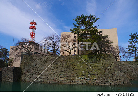 福井城跡と福井県庁 福井城跡と福井県庁 78514335