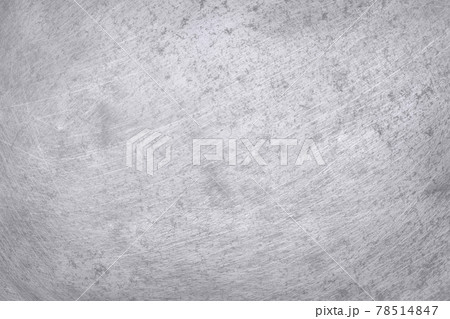 aluminium metal texture background, scratches on polished stainless steel. 78514847