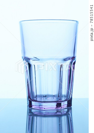 Empty drinking glass cup. 78515541