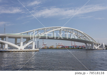 舞洲側から見た夢舞大橋 78518138